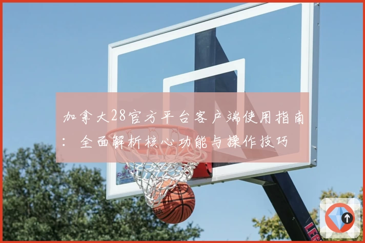 加拿大28官方平台客户端使用指南：全面解析核心功能与操作技巧